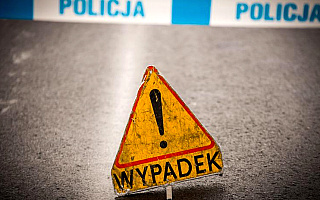 Są ranni o zderzeniu dwóch aut. DK 58 zablokowana w Janowie koło Szczytna
